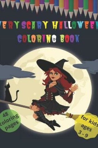 Cover of Very Scary Halloween Coloring Book