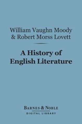 Cover of A History of English Literature (Barnes & Noble Digital Library)
