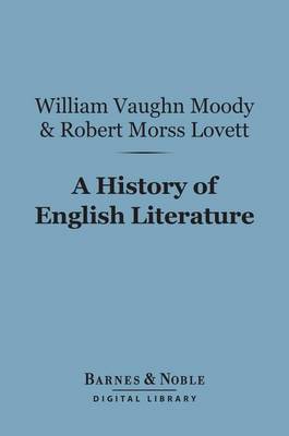 Book cover for A History of English Literature (Barnes & Noble Digital Library)