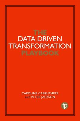 Book cover for The Data Driven Transformation Playbook