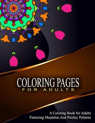 Book cover for COLORING PAGES FOR ADULTS - Vol.8