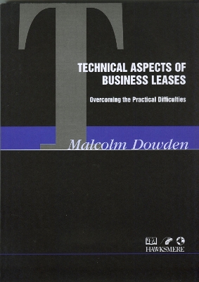 Book cover for Technical Aspects of Business Leases