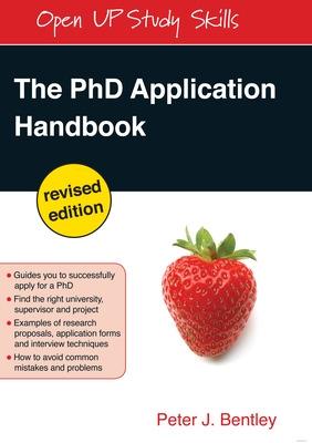 Book cover for The PhD Application Handbook, Revised edition