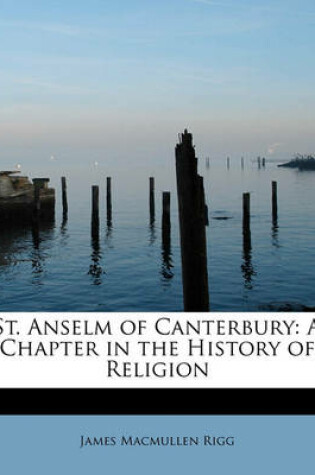 Cover of St. Anselm of Canterbury