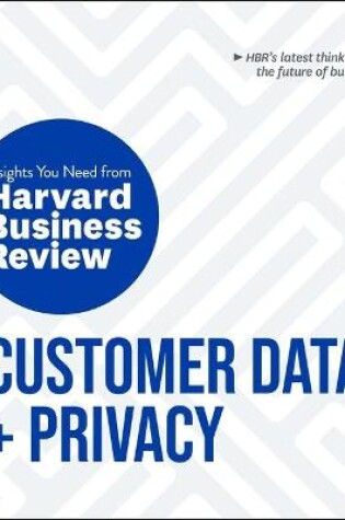 Cover of Customer Data and Privacy