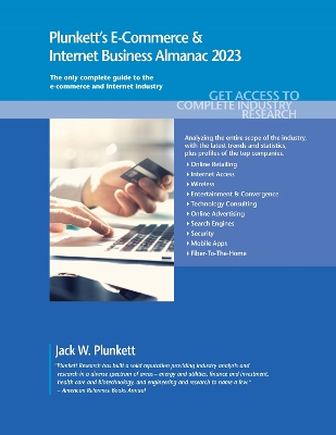 Book cover for Plunkett's E-Commerce & Internet Business Almanac 2023
