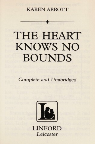 Cover of The Heart Knows No Bounds