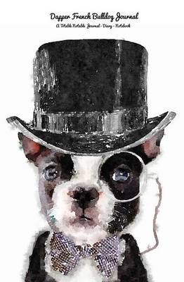 Book cover for Dapper French Bulldog Journal