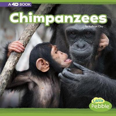 Book cover for Chimpanzees: a 4D Book (Mammals in the Wild)
