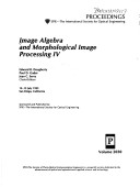 Book cover for Image Algebra & Morphological Image Processing I