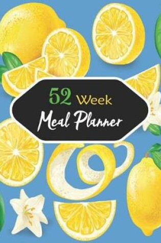 Cover of 52 Weekly Meal Planner