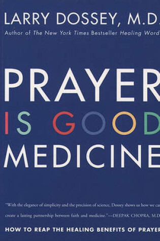 Cover of Prayer Is Good Medicine