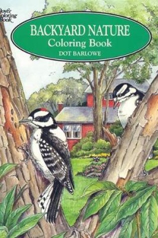 Cover of Backyard Nature Colouring Book