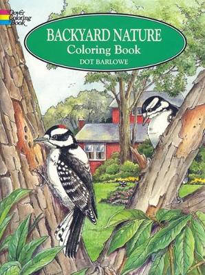 Book cover for Backyard Nature Colouring Book