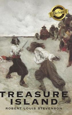 Book cover for Treasure Island (Deluxe Library Edition) (Illustrated)