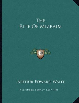 Book cover for The Rite of Mizraim