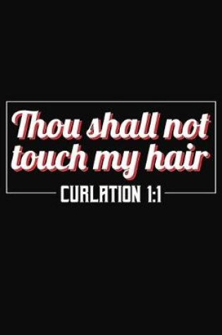 Cover of Thou Shall Not Touch My Hair