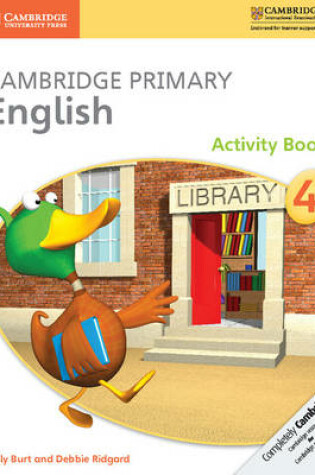 Cover of Cambridge Primary English Activity Book 4