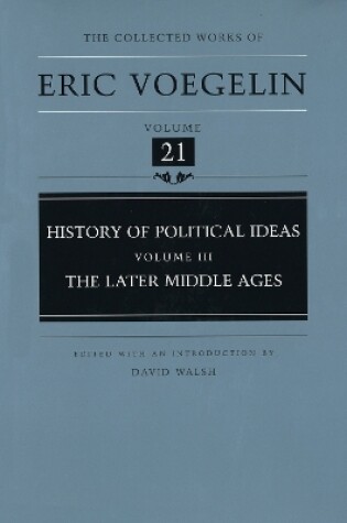 Cover of History of Political Ideas (CW21)