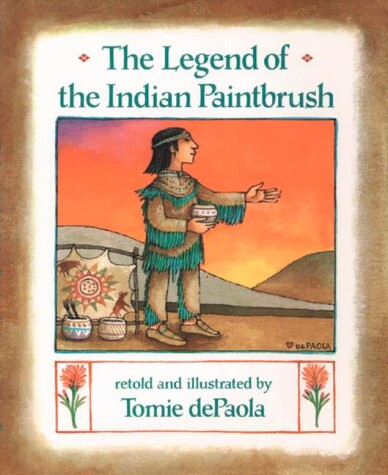 Book cover for The Legend of the Indian Paintbrush