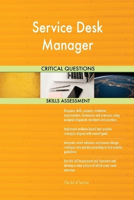 Book cover for Service Desk Manager Critical Questions Skills Assessment