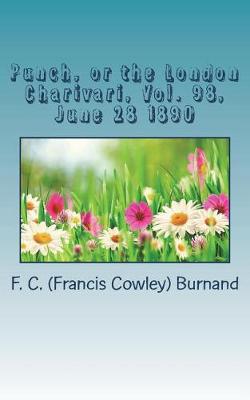 Book cover for Punch, or the London Charivari, Vol. 98, June 28 1890