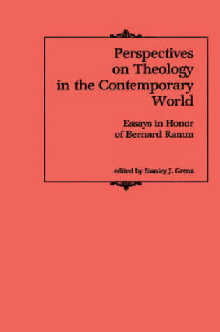 Cover of Perspectives on Theology in the Contemporary World