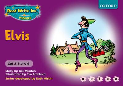 Cover of Read Write Inc. Phonics: Purple Set 2 Storybooks: Elvis