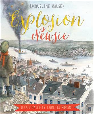 Book cover for Explosion Newsie