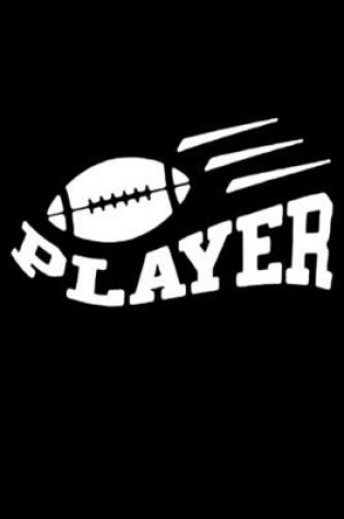 Cover of Player Football Notebook