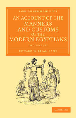 Book cover for An Account of the Manners and Customs of the Modern Egyptians 2 Volume Set