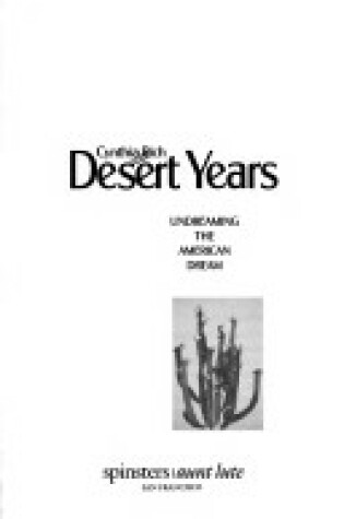 Cover of Desert Years