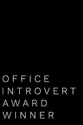 Book cover for Office Introvert Award Winner