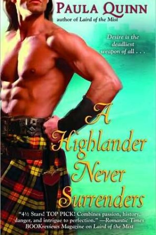 Cover of A Highlander Never Surrenders
