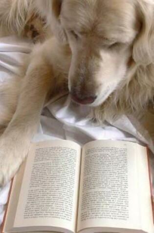 Cover of Dog Reading a Book Journal