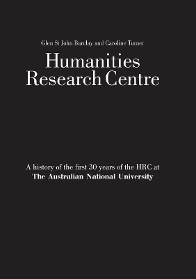 Book cover for Humanities Research Centre