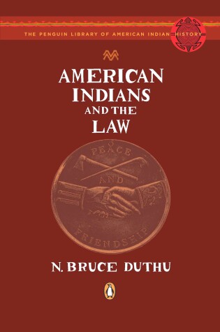 Book cover for American Indians and the Law