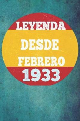 Book cover for Leyenda Desde Febrero 1933