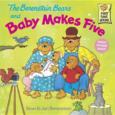 Book cover for Berenstain Bears and Baby Makes Five