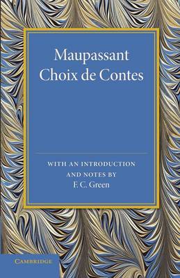 Book cover for Maupassant: Choix de Contes