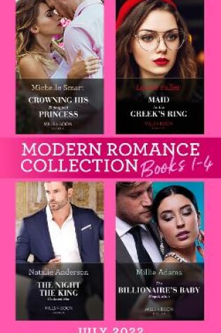 Cover of Modern Romance July 2022 Books 1-4