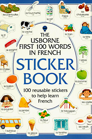 Cover of First 100 Words in French Sticker Book