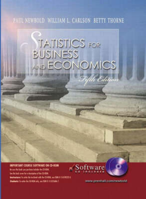Book cover for Multi Pack: SPSS 12.0 for Windows Student Version with Statistics for Business and Economics and Student CD-ROM (International Edition)