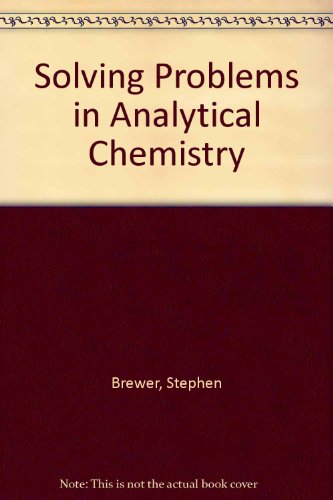 Book cover for Solving Problems in Analytical Chemistry