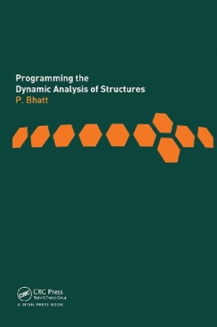 Cover of Programming the Dynamic Analysis of Structures