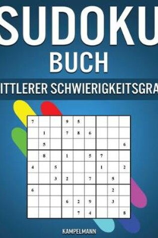 Cover of Sudoku Buch Mittlerer Schwierigkeitsgrad