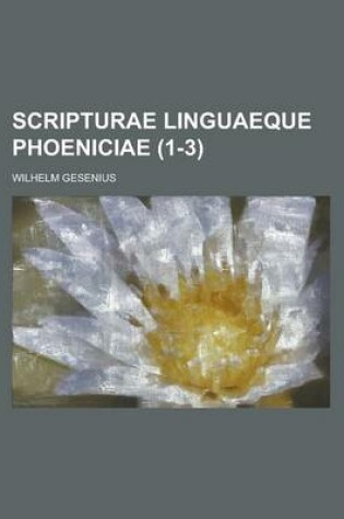 Cover of Scripturae Linguaeque Phoeniciae (1-3)