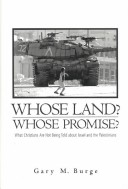 Book cover for Whose Land? Whose Promise?