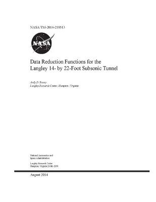 Book cover for Data Reduction Functions for the Langley 14- by 22-Foot Subsonic Tunnel