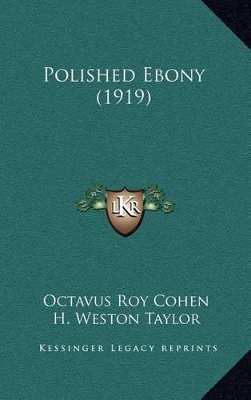 Book cover for Polished Ebony (1919)